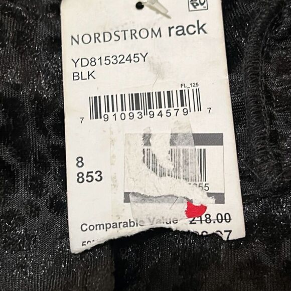 Likely XS/S Long Sleeve Ruched Bodycon Mini Dress Black Velvet Cheetah Burnout - Picture 12 of 12